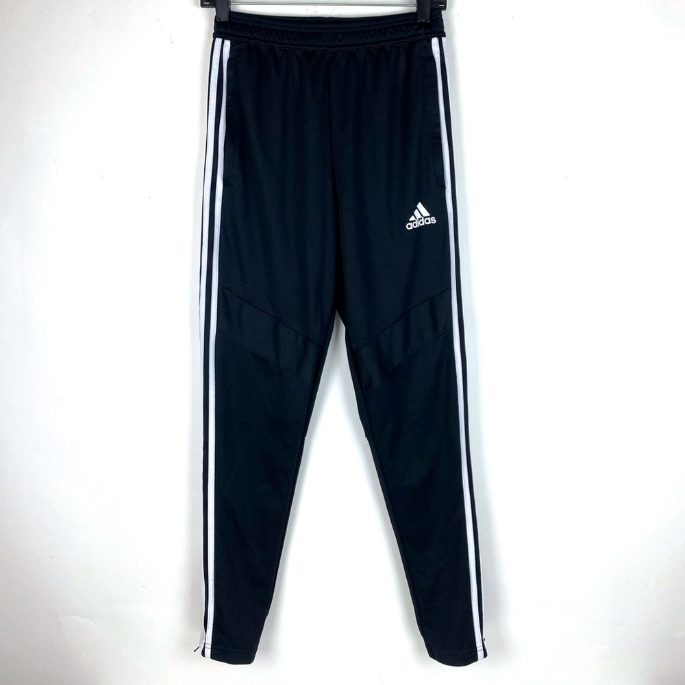 Adidas Men’s ClimaCool Track Pants Black and White Small